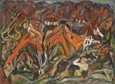 Vista del pueblo de Chaim Soutine