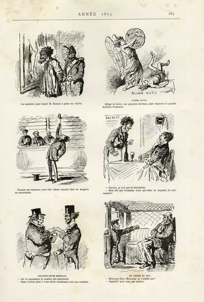 Crónica parisina (Cham) de Amédée de Noé