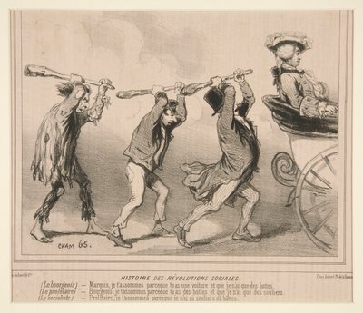 Historia de las revoluciones sociales, de Le Charivari de Cham