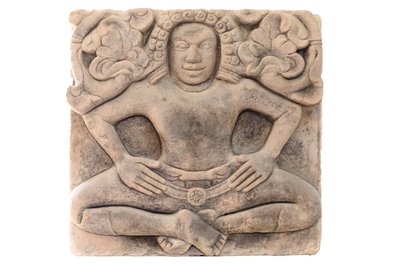 Yaksa o Yaksha, provincia de Quang Nam, siglo V d.C. de Champa Civilisation