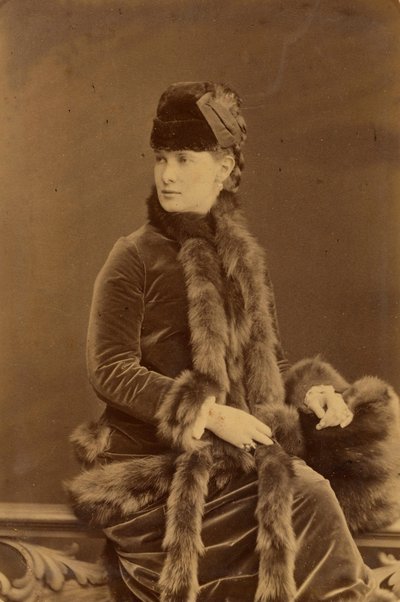 María Pavlovna Romanova - Gran Duquesa María Pavlovna de Rusia (1854-1920), por Bergamasco, Carlos (Karl) (1830-1896). Fotografía a la albúmina, c. 1880. Archivo Estatal de Cine y Fotografía de Rusia, Krasnogorsk de Charles Bergamasco