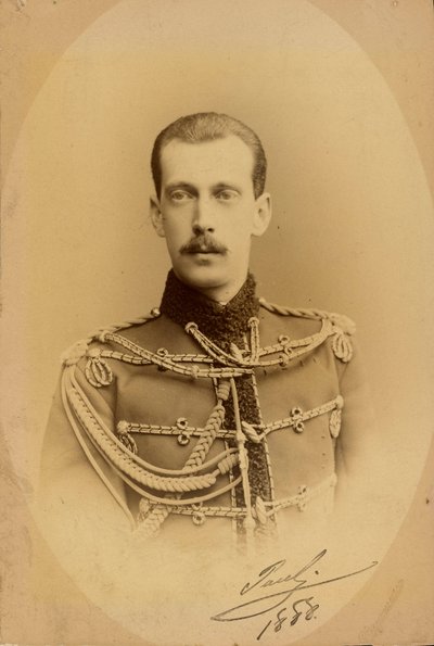 Retrato del Gran Duque Pablo Alejandrovich de Rusia (1860-1919) de Charles Bergamasco
