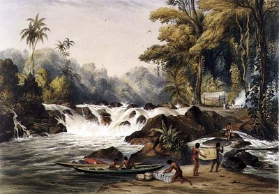 Catarata de Navidad en el Río Berbice, de 