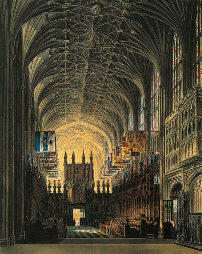 Capilla de San Jorge en el Castillo de Windsor de Charles (after) Wild