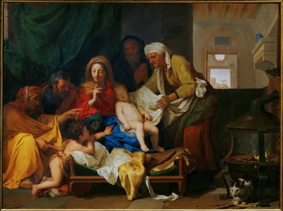 El sueño del Niño Jesús ... de Charles (attr. to) Le Brun
