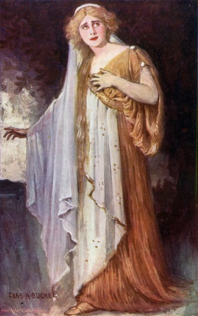 Penélope, señorita Lily Hanbury (litografía en color) de Charles A. Buchel