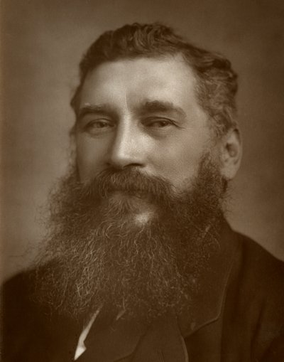 Joseph Knight, escritor y crítico de teatro británico, 1884 de Charles A. Long