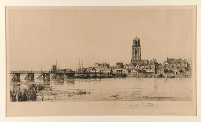 Deventer (escena del puerto) de Charles A. Platt