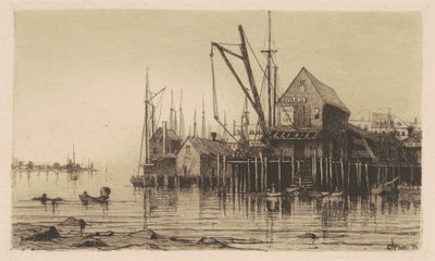 Vieja casa de botes de Charles A. Platt