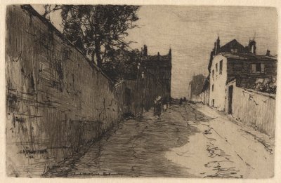 Rue de MontCenis, Montmartre de Charles A. Platt