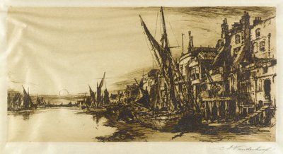 El Támesis en Limehouse de Charles A. Vanderhoof