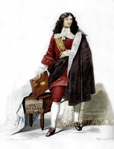 Jean-Baptiste Colbert de Charles Abraham (after) Chasselat