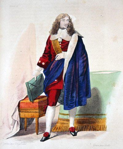 Jean-Baptiste Colbert de Torcy (1619-83), ilustración de 