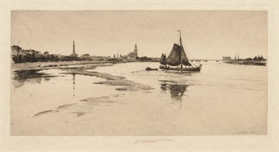 Arnheim en el Rin, 1888 de Charles Adams Platt