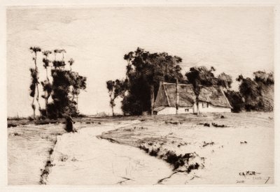 Árboles de Bretaña, 1885-1887 de Charles Adams Platt