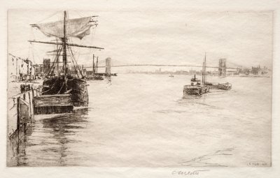 Puente de Brooklyn, 1888 de Charles Adams Platt