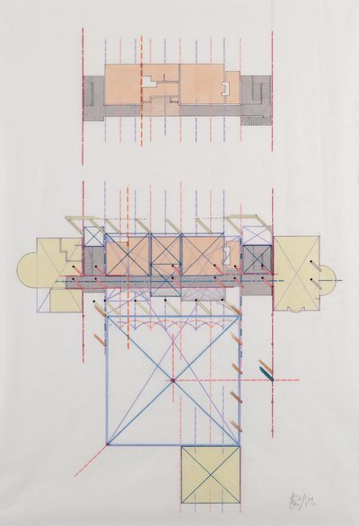 Sistema proporcional para una casa de Charles Adams Platt