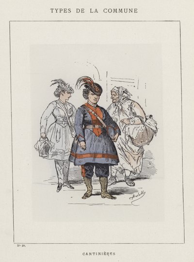 Cantineras de Charles Albert d Arnoux Bertall