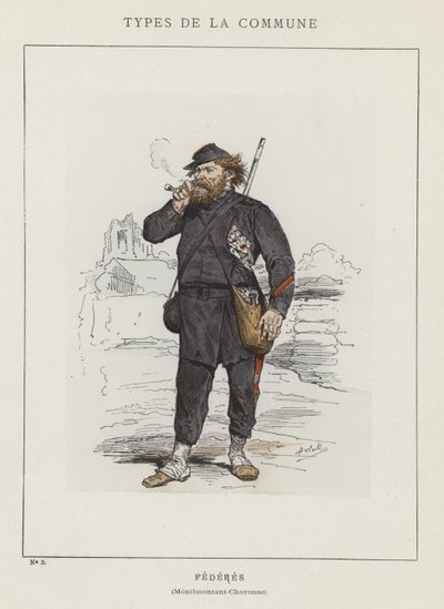 Federes, Menilmontant-Charonne de Charles Albert d Arnoux Bertall