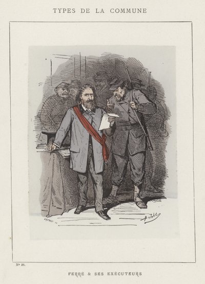 Ferre y Sus Ejecutores de Charles Albert d Arnoux Bertall