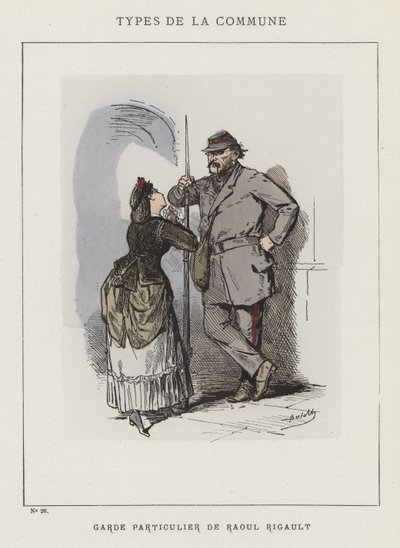 Garde Particulier de Raoul Rigault de Charles Albert d Arnoux Bertall