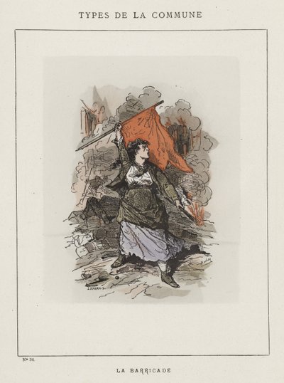 La Barricada de Charles Albert d Arnoux Bertall