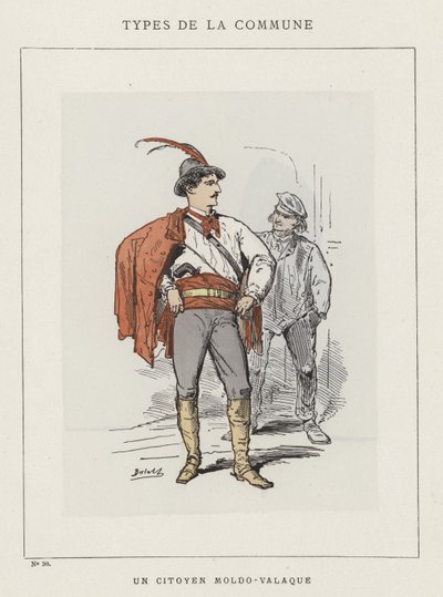 Un ciudadano moldavo-valaco de Charles Albert d Arnoux Bertall