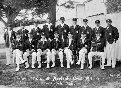 El equipo de cricket inglés de gira por Australia de 1911-1912 de Charles Alfred Petts
