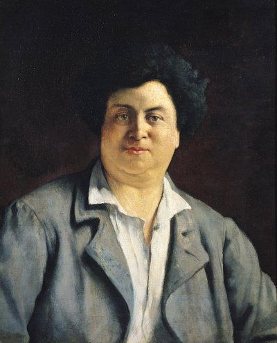 Retrato de Alexandre Dumas padre (1802-70), 1878 de Charles Alphonse Paul Bellay