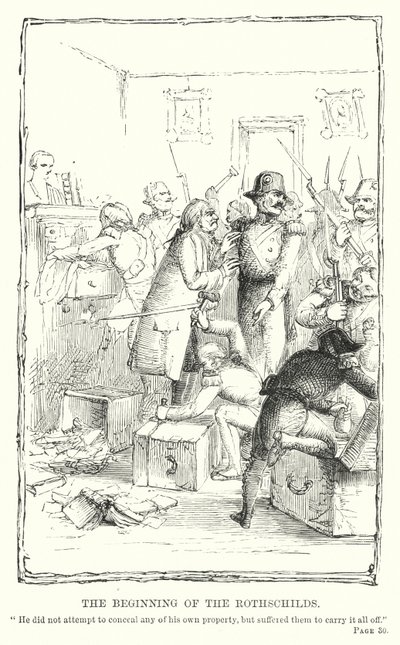 El comienzo de los Rothschild de Charles Altamont Doyle