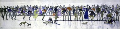 Juegos de invierno de Charles Altamont Doyle