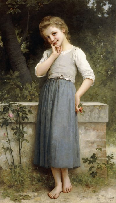 El Recolector de Cerezas, 1900 de Charles Amable Lenoir