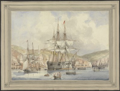 Vista en Malta, ca. 1849 de Charles Andrew Dyce