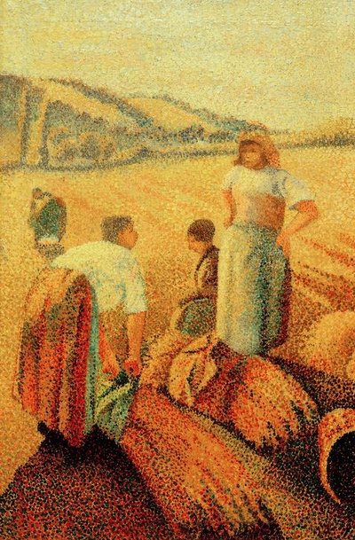 En los campos de Charles Angrand