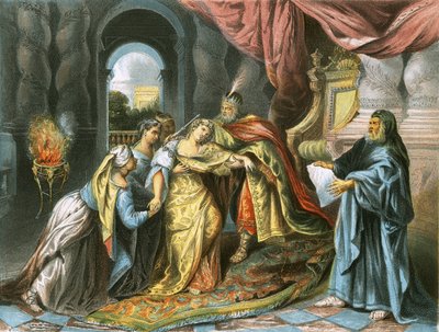 Ester ante Asuero de Charles Antoine Coypel