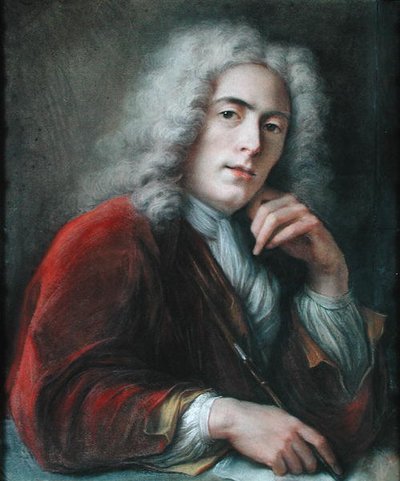 Retrato del artista de Charles Antoine Coypel