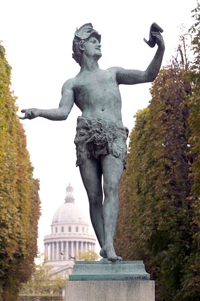 Actor griego antiguo de Charles Arthur Bourgeois