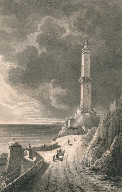 Génova. Faro, 1818 de Charles Askey