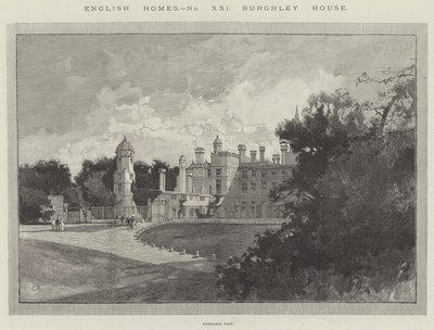 Burghley House de Charles Auguste Loye