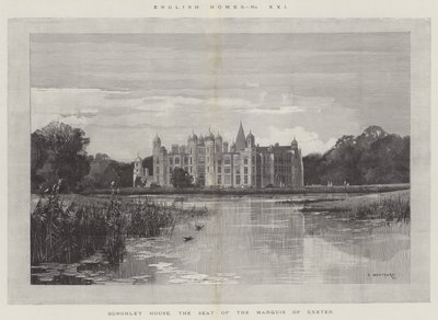 Casa Burghley, la residencia del Marqués de Exeter de Charles Auguste Loye