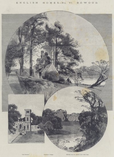Casas inglesas, Bowood de Charles Auguste Loye