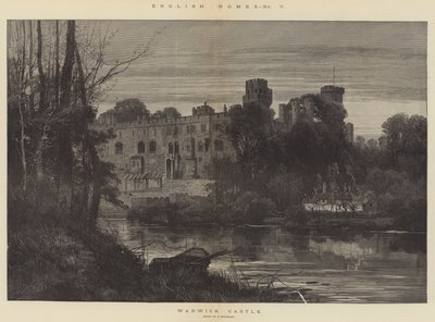 Hogares ingleses, Castillo de Warwick de Charles Auguste Loye