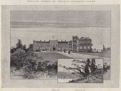 Hogares Ingleses, Abadía de Welbeck de Charles Auguste Loye