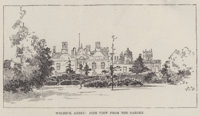 Hogares ingleses, Welbeck Abbey de Charles Auguste Loye