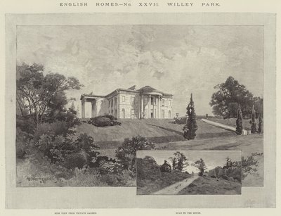 Casas inglesas, Willey Park de Charles Auguste Loye