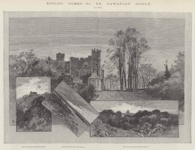 Castillo de Hawarden de Charles Auguste Loye