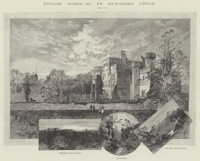 Castillo de Hawarden de Charles Auguste Loye