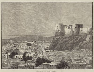 Herat, la capital del oeste de Afganistán de Charles Auguste Loye