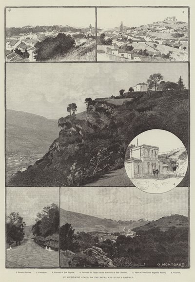 En el suroeste de España, en el ferrocarril de Zafra y Huelva de Charles Auguste Loye