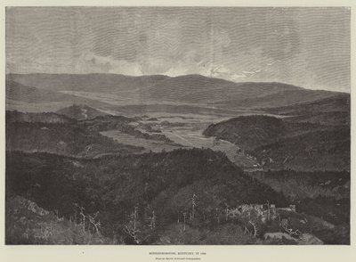 Middlesborough, Kentucky, en 1889 de Charles Auguste Loye